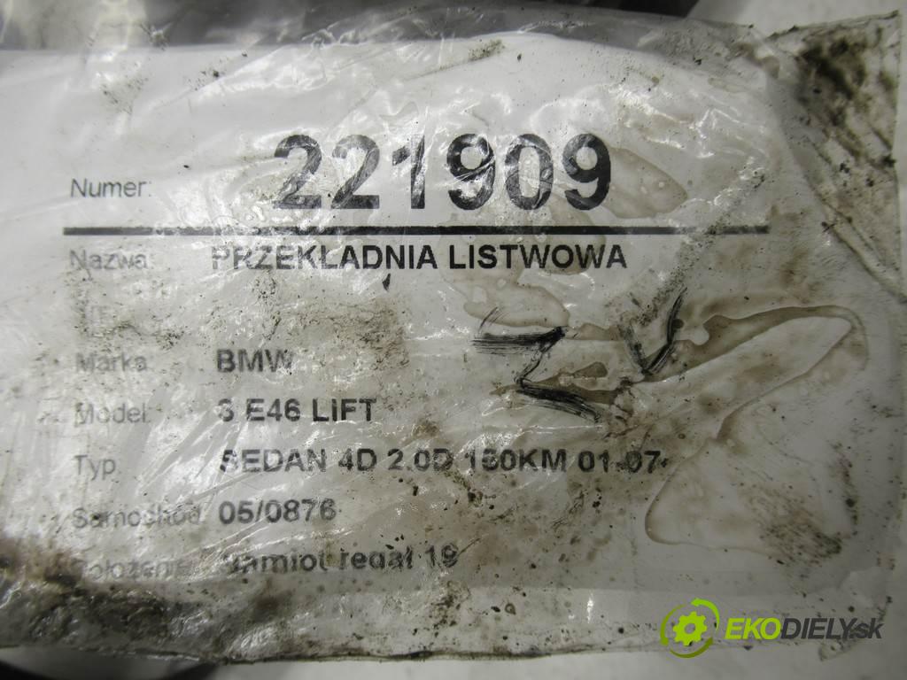 BMW 3 E46 LIFT  2001 110 kw SEDAN 4D 2.0D 150KM 01-07 2000 riadenie - 6757650 (Riadenia)
