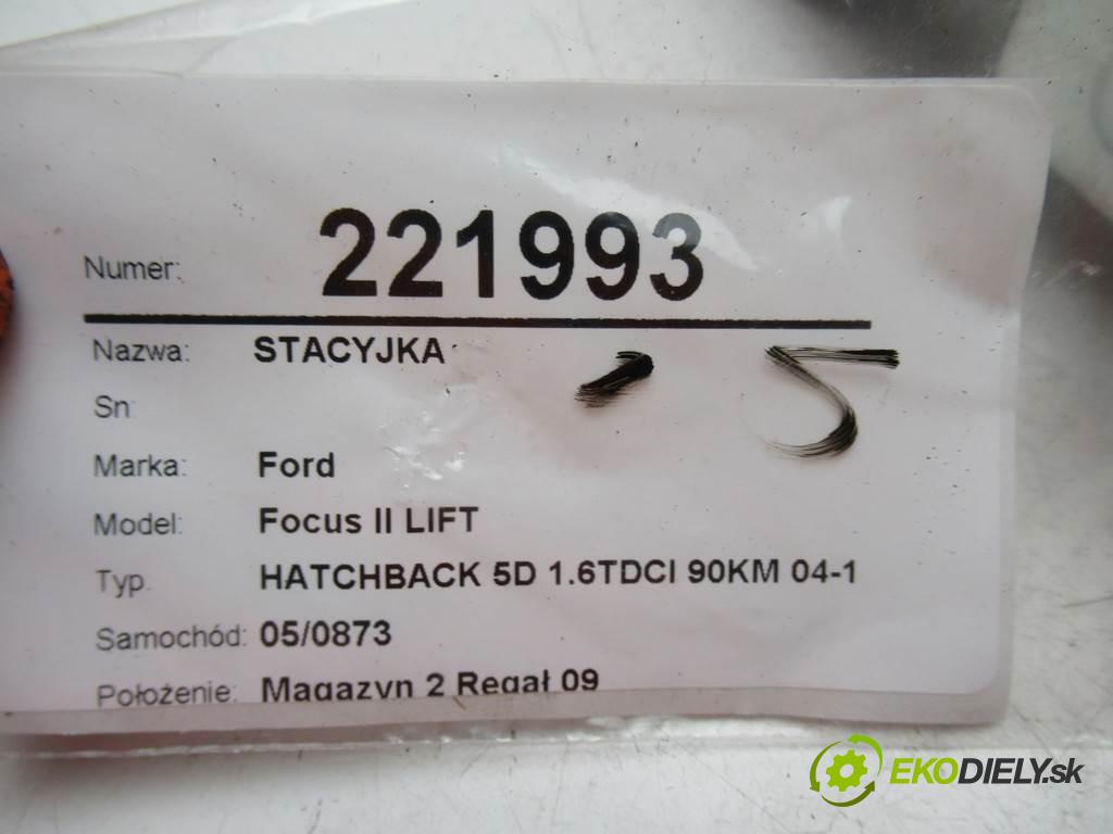 Ford Focus II LIFT  2011  HATCHBACK 5D 1.6TDCI 90KM 04-11 1600 spinačka 3M51-3F880-AE (Spínacie skrinky a kľúče)