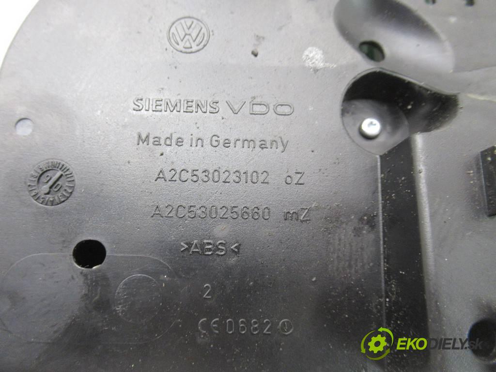 Volkswagen Caddy  2006 105KM 2K 1.9TDI 105KM 03-10 1900 prístrojovka 2K0920843A (Přístrojové desky, displeje)