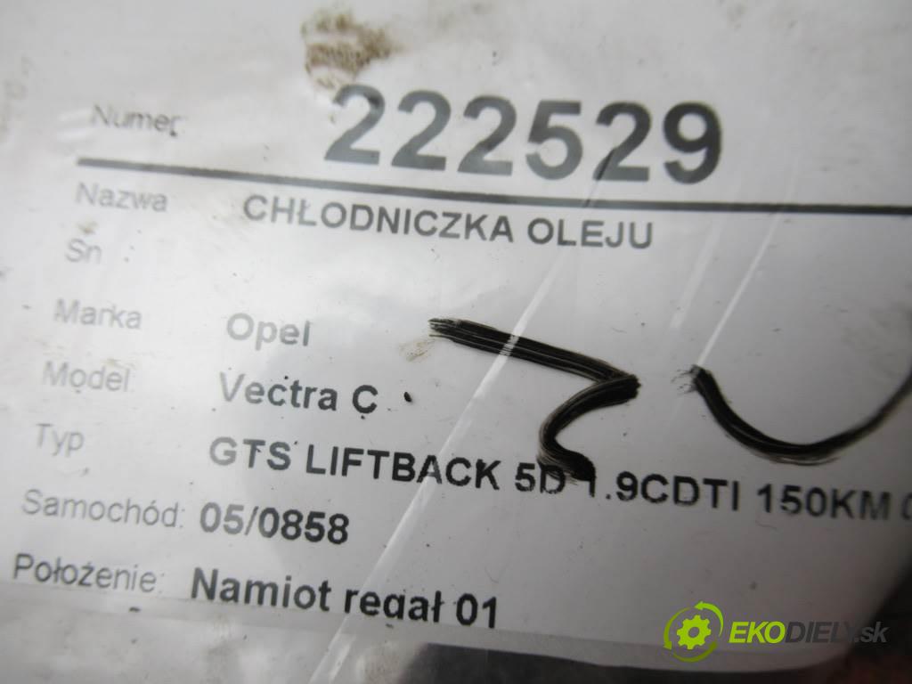 Opel Vectra C  2005 110 kw GTS LIFTBACK 5D 1.9CDTI 150KM 02-08 1910 Chladič oleja 5989070241 (Chladiče oleja)