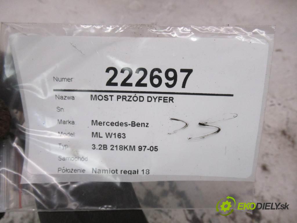 Mercedes-Benz ML W163    3.2B 218KM 97-05  Most predný ,diferenciál 4460060030 (Predné)