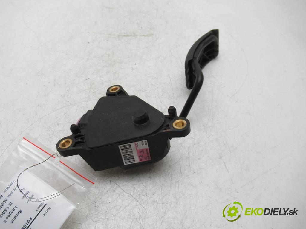 Renault Kangoo II  2011  III 1.5DCI 68KM 08-13 1500 Potenciometer plynového pedálu 8200436864 (Pedále)