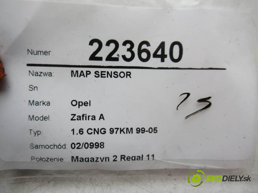 Opel Zafira A  2002 71 kw 1.6 CNG 97KM 99-05 1600 MAP senzor 16212460 (Ostatné)