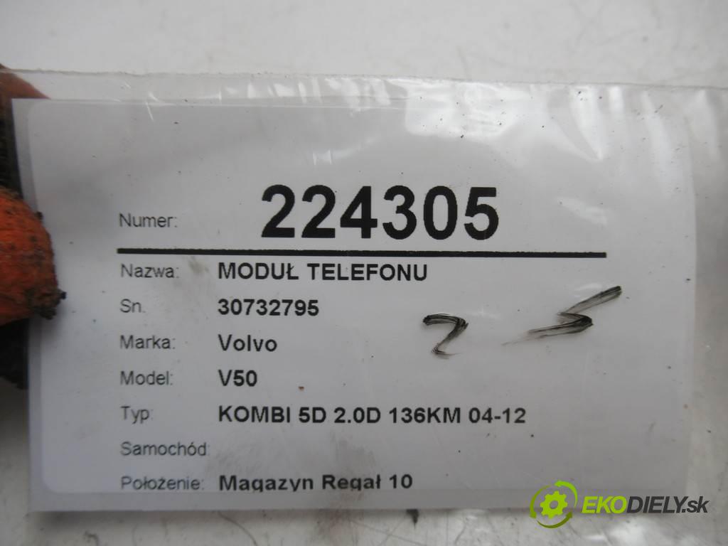 Volvo V50    KOMBI 5D 2.0D 136KM 04-12  modul telefónu 30732795 (Ostatní)
