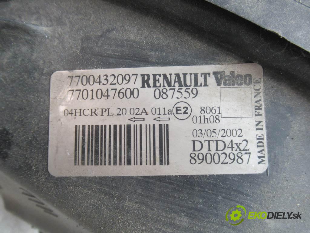 Renault Megane Scenic  2003 59 kw 1.9DTI 80KM 99-03 1900 Svetlomet pravy  (Pravé)
