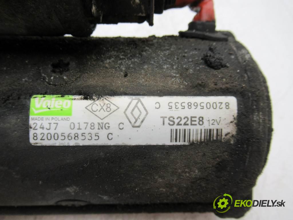 Renault Laguna III  2007 110 kw HATCHBACK 5D 2.0DCI 150KM 07-15 2000 Štartér 8200568535C (Štartéry)