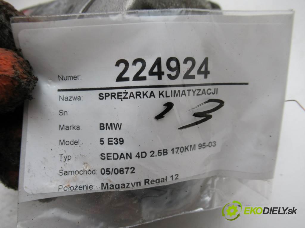 BMW 5 E39  1996 125 kw SEDAN 4D 2.5B 170KM 95-03 2500 kompresor klimatizace 447200-9506 (Kompresory)