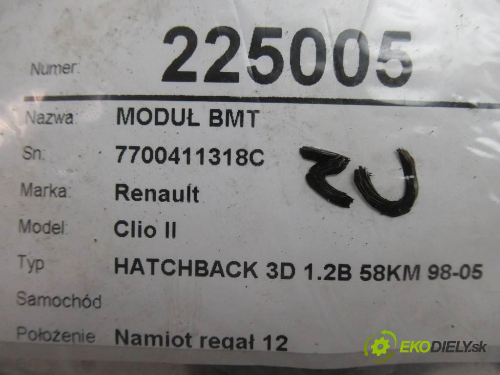 Renault Clio II    HATCHBACK 3D 1.2B 58KM 98-05  Modul BMT 7700411318C