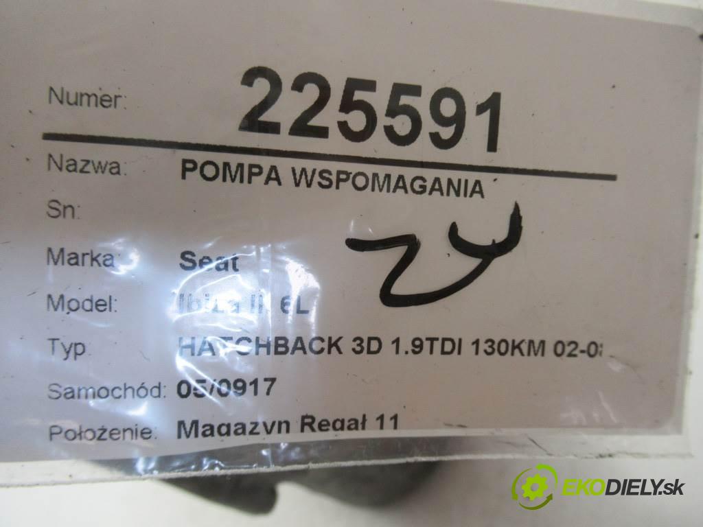 Seat Ibiza III 6L  2005 130km HATCHBACK 3D 1.9TDI 130KM 02-08 1900 Pumpa servočerpadlo 6Q0423155AM (Servočerpadlá, pumpy riadenia)