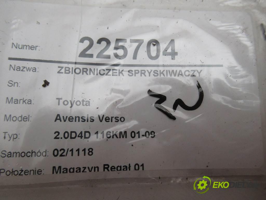 Toyota Avensis Verso  2003 85 kw 2.0D4D 116KM 01-09 2000 Nádržka ostrekovačov  (Ostatné)