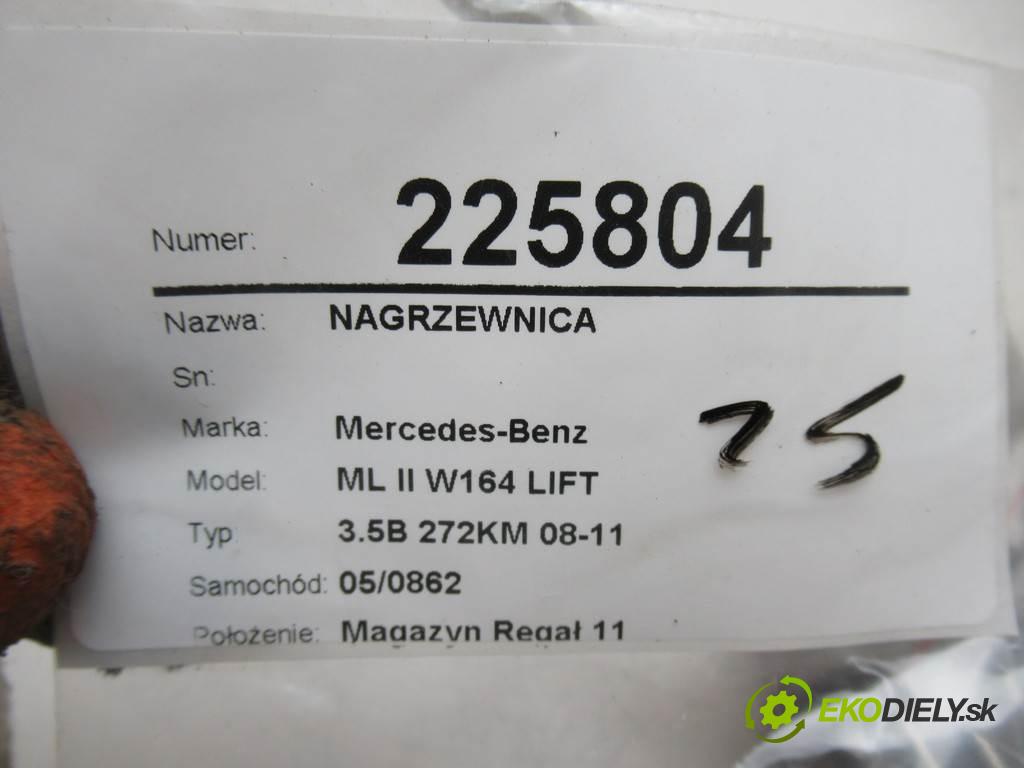 Mercedes-Benz ML II W164 LIFT  2011 201kW 3.5B 272KM 08-11 3498 Výhrevné teleso, radiátor kúrenia  (Radiátory kúrenia)