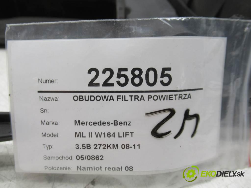 Mercedes-Benz ML II W164 LIFT  2011 201kW 3.5B 272KM 08-11 3498 Obal filtra vzduchu A2730901001 (Obaly filtrov vzduchu)