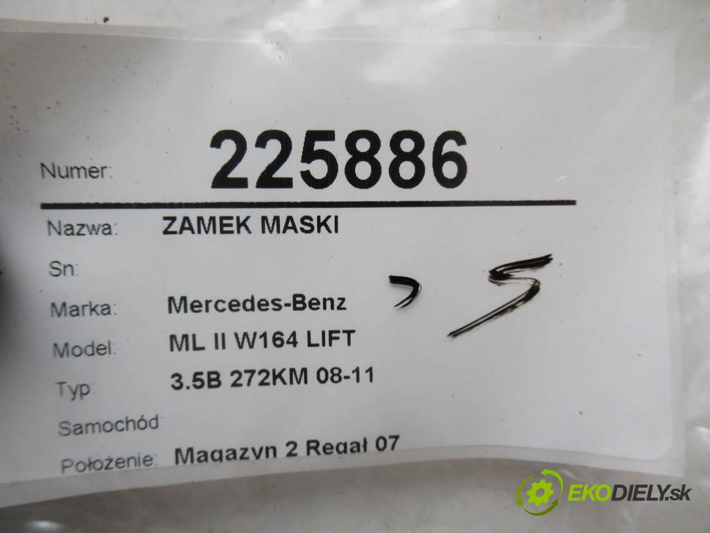 Mercedes-Benz ML II W164 LIFT    3.5B 272KM 08-11  zámok kapoty A2198800160