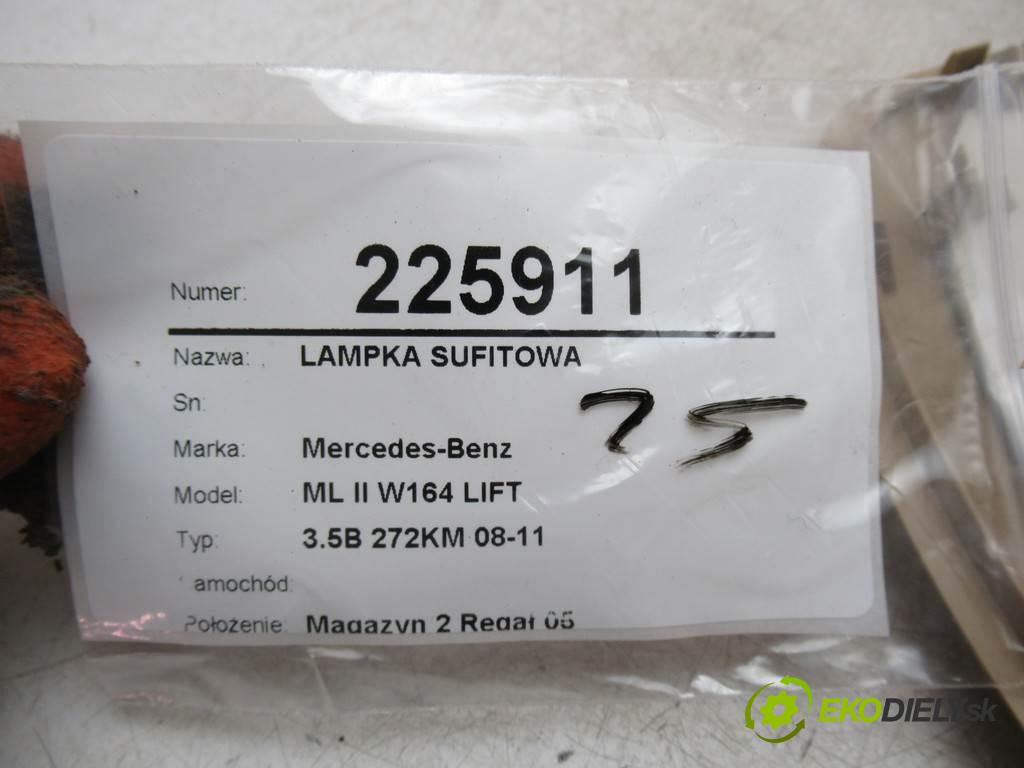 Mercedes-Benz ML II W164 LIFT    3.5B 272KM 08-11  světlo stropní A1648200023 (Osvětlení interiéru)