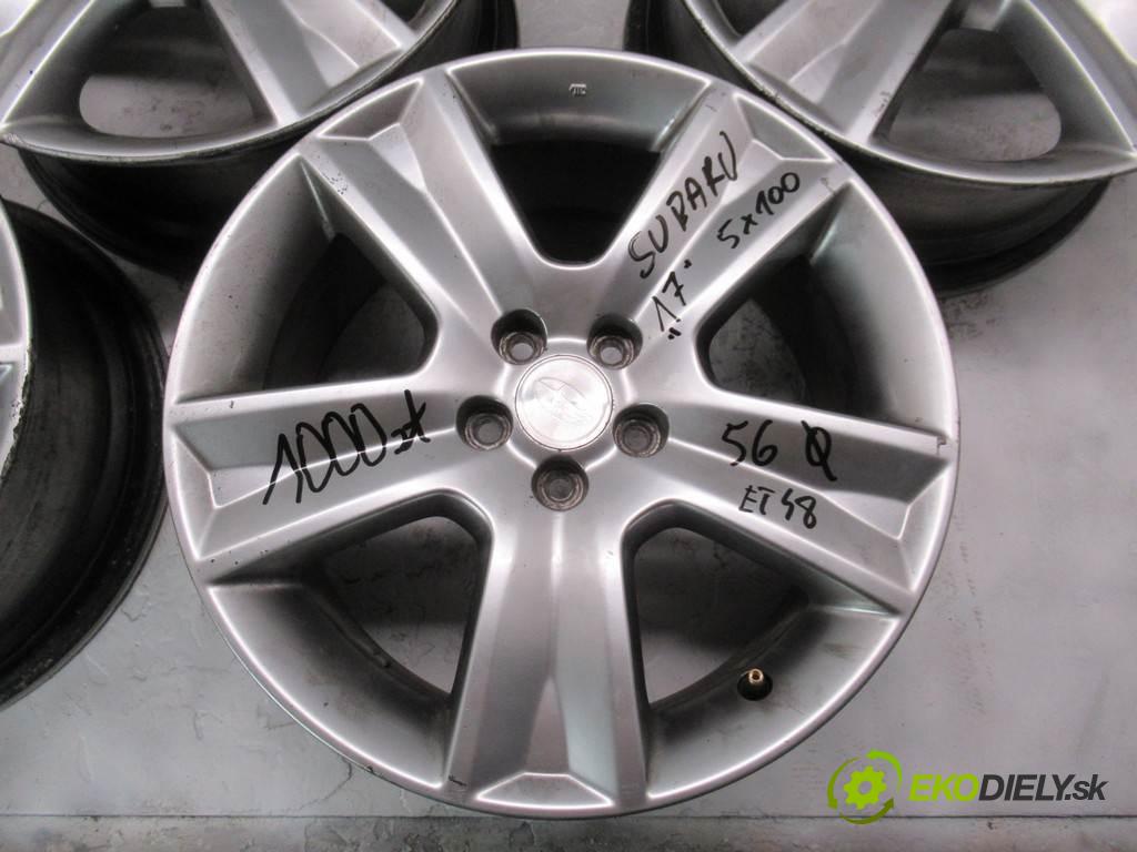 Subaru     17 7J 5X100 ET48  disky hlinikové - 17  (Hliníkové)