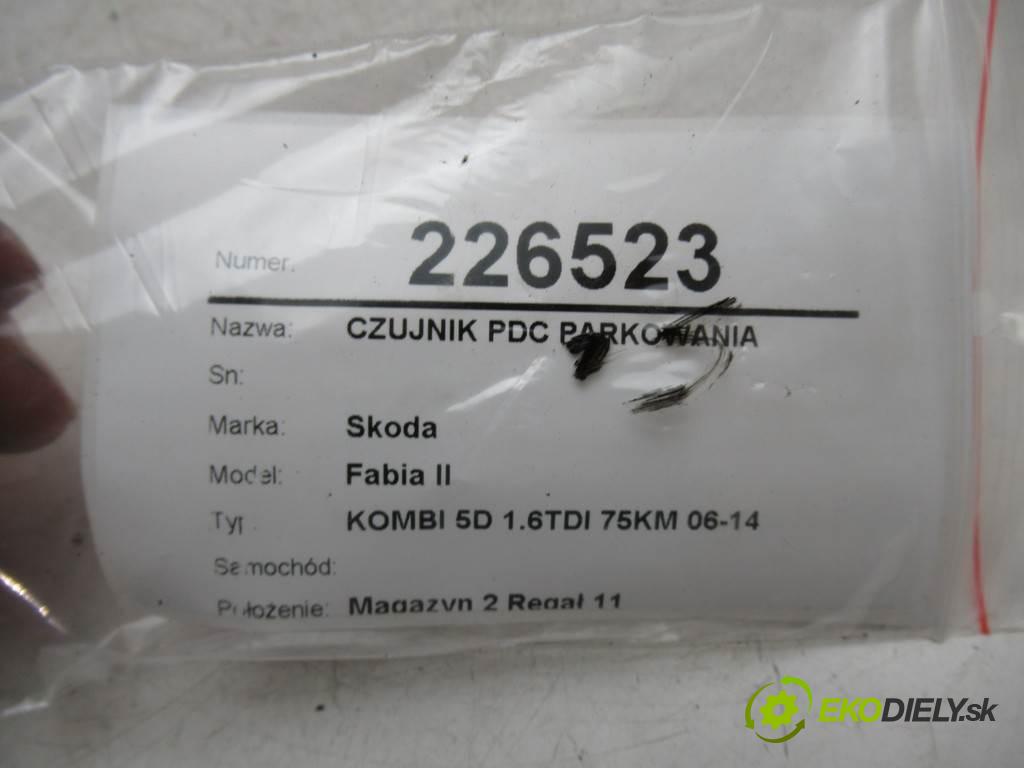 Skoda Fabia II    KOMBI 5D 1.6TDI 75KM 06-14  Snímač PDC -  (Snímače)