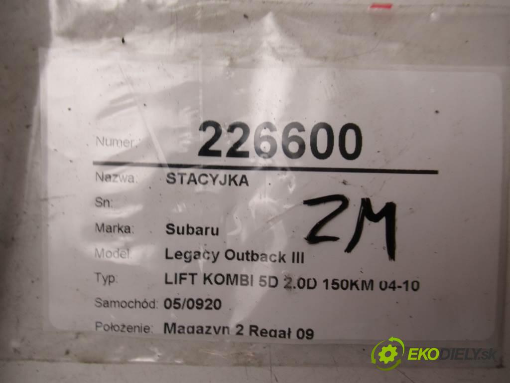 Subaru Legacy Outback III  2008 110 kw LIFT KOMBI 5D 2.0D 150KM 04-10 2000 spinačka 88215AG000 (Spínacie skrinky a kľúče)