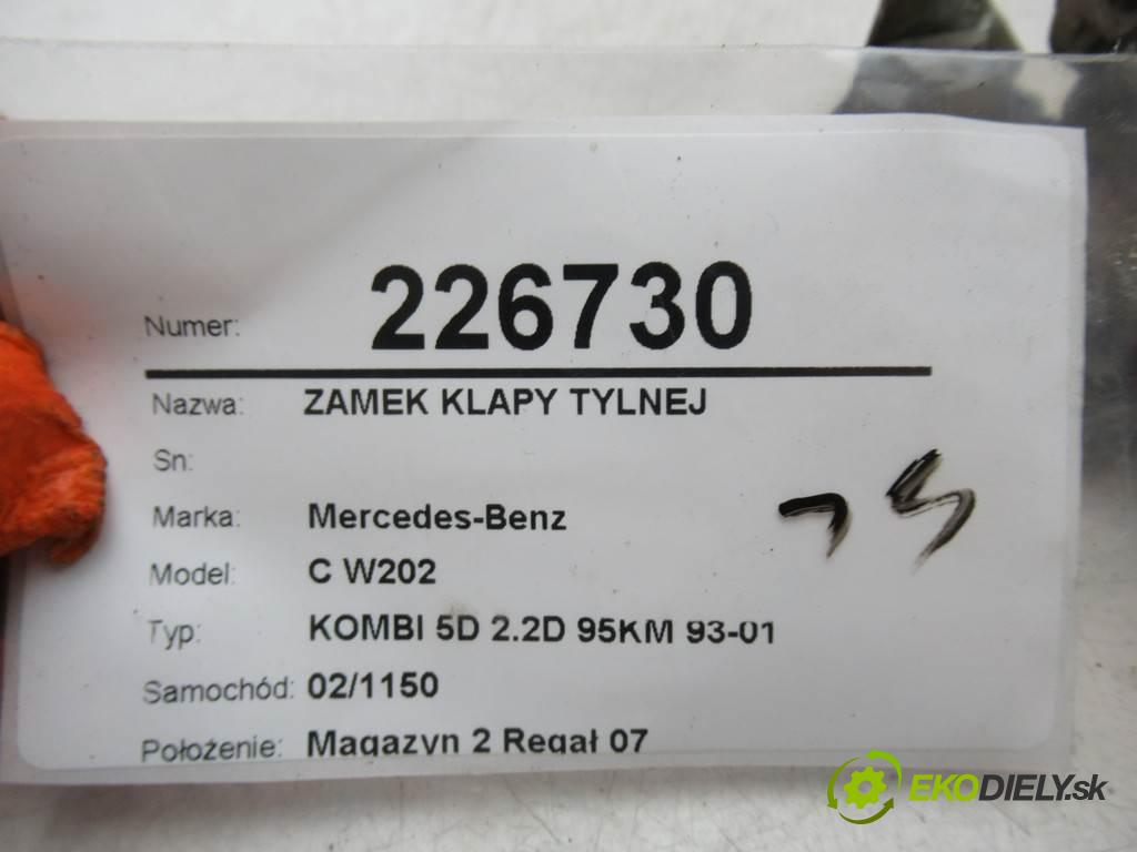Mercedes-Benz C W202  1997  KOMBI 5D 2.2D 95KM 93-01 2200 zámok dverí zadnej A2027400236