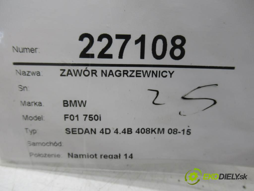 BMW F01 750i    SEDAN 4D 4.4B 408KM 08-15  Ventil kúrenia 9119164 (Ventily kúrenia)