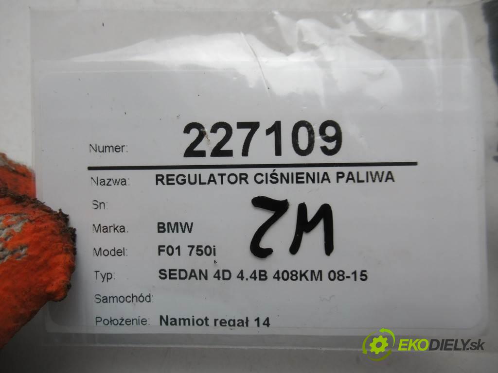 BMW F01 750i    SEDAN 4D 4.4B 408KM 08-15  Regulátor tlaku paliva A2C53101924 (Ostatní)