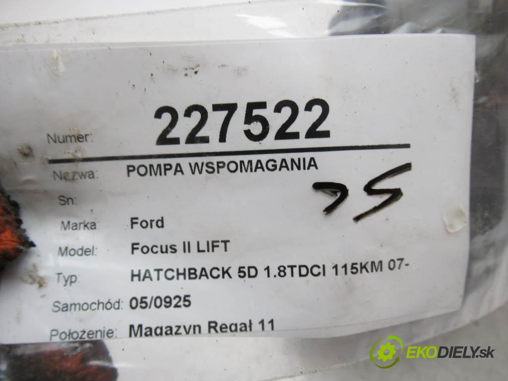 Ford Focus II LIFT  2009 115 kW HATCHBACK 5D 1.8TDCI 115KM 07-11 1800 Pumpa servočerpadlo 4M513K514CC (Servočerpadlá, pumpy riadenia)