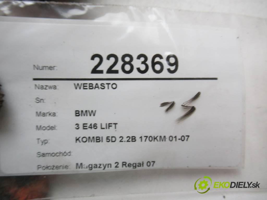 BMW 3 E46 LIFT    KOMBI 5D 2.2B 170KM 01-07  Webasto  (Webasto)