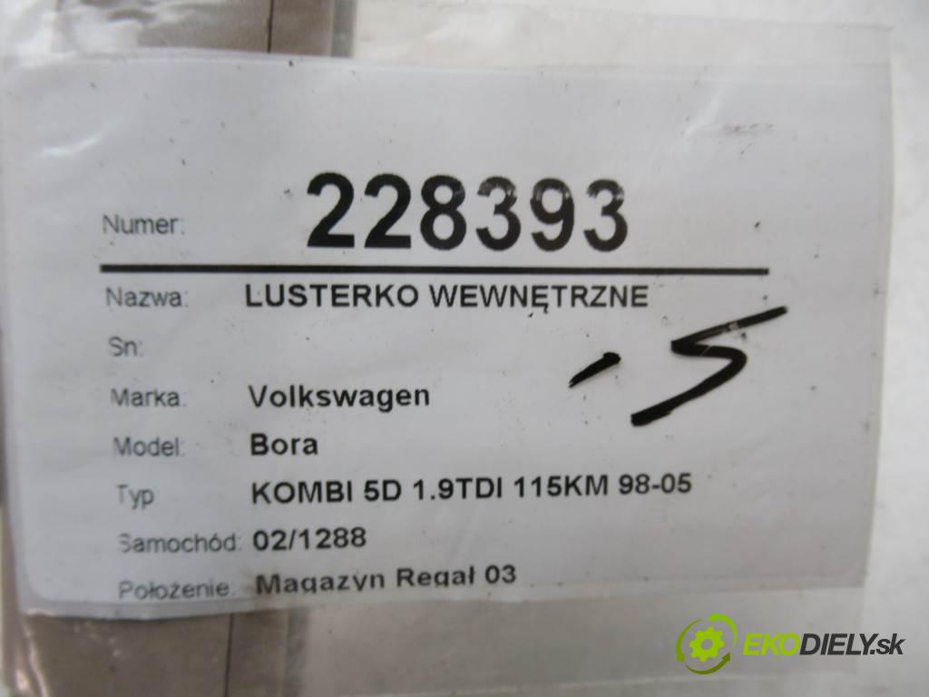 Volkswagen Bora  2000  KOMBI 5D 1.9TDI 115KM 98-05 1900 Spätné zrkadlo vnútorné  (Spätné zrkadlá vnútorné)