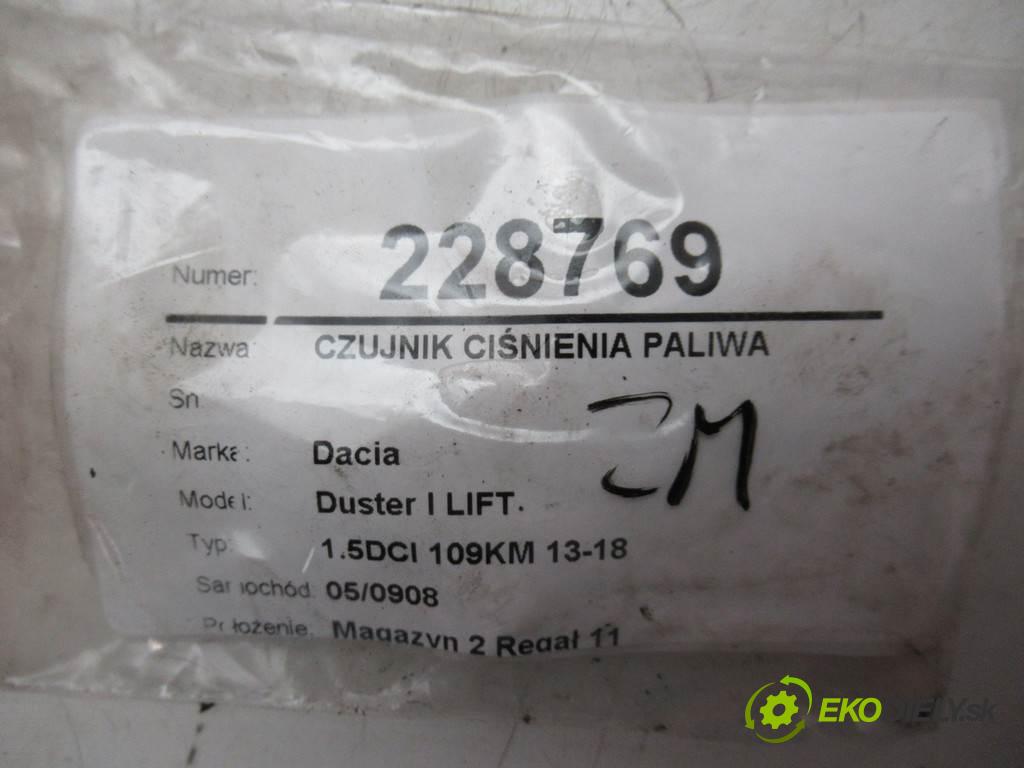 Dacia Duster I LIFT  2017  1.5DCI 109KM 13-18 1461 Snímač tlaku paliva 1727799749 85PP68-01 (Snímače)
