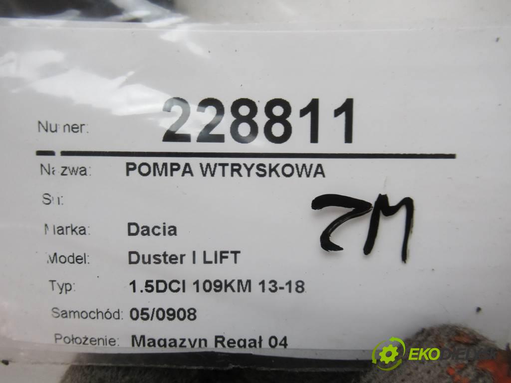 Dacia Duster I LIFT  2017  1.5DCI 109KM 13-18 1461 Pumpa vstrekovacia A2C53351931 (Vstrekovacie čerpadlá)