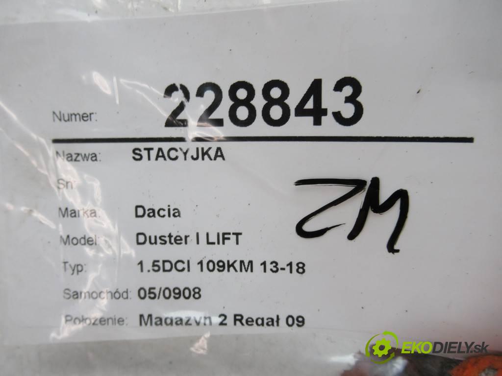 Dacia Duster I LIFT  2017  1.5DCI 109KM 13-18 1461 spínačka  (Spínací skříňky a klíče)