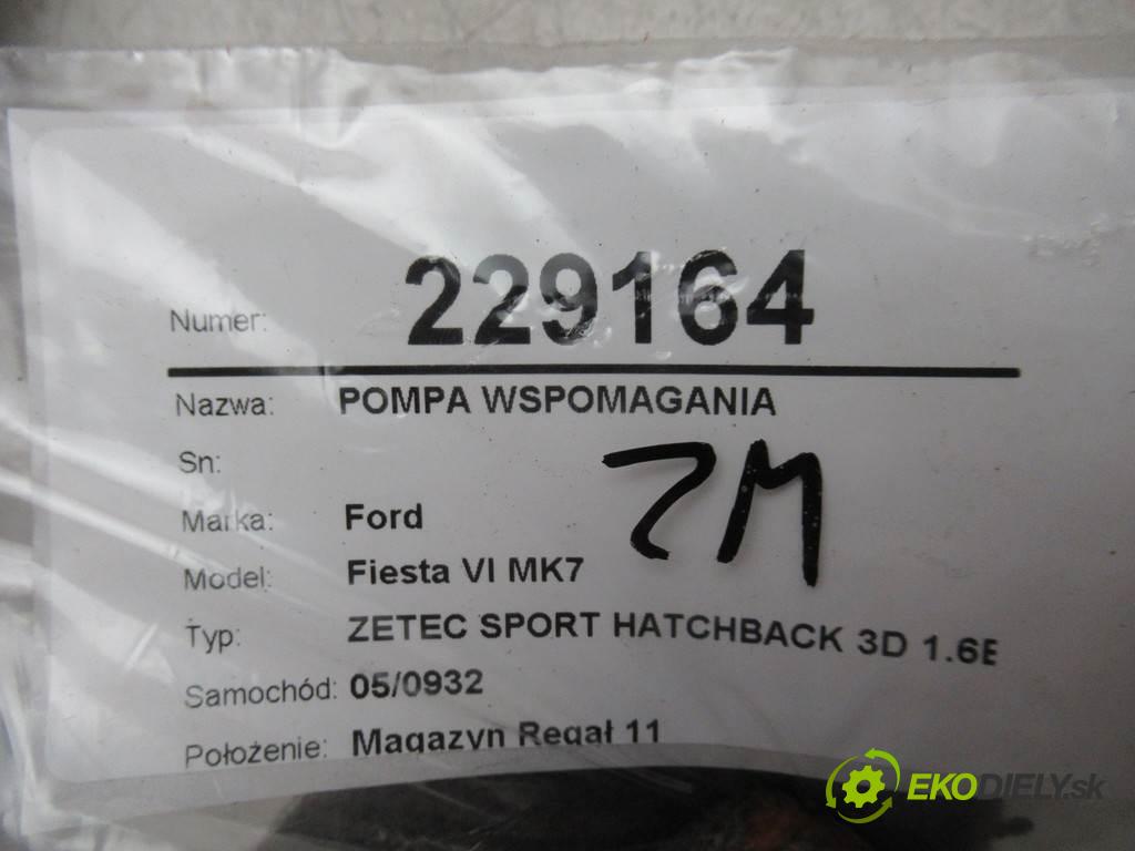 Ford Fiesta VI MK7  2010 120KM ZETEC SPORT HATCHBACK 3D 1.6B 120KM 08-12 1600 Pumpa servočerpadlo 8V513C529JL (Servočerpadlá, pumpy riadenia)