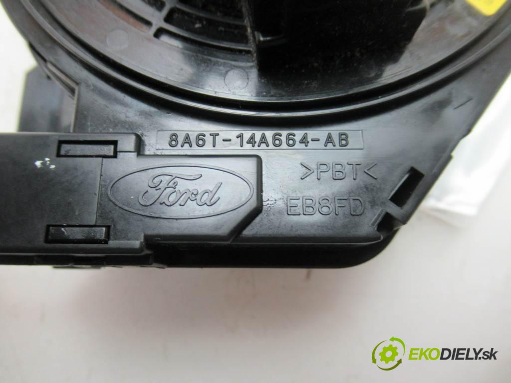 Ford Fiesta VI MK7  2010 120KM ZETEC SPORT HATCHBACK 3D 1.6B 120KM 08-12 1600 Krúžok, slimák airbag 8A6T-14A664-AB (Airbagy)