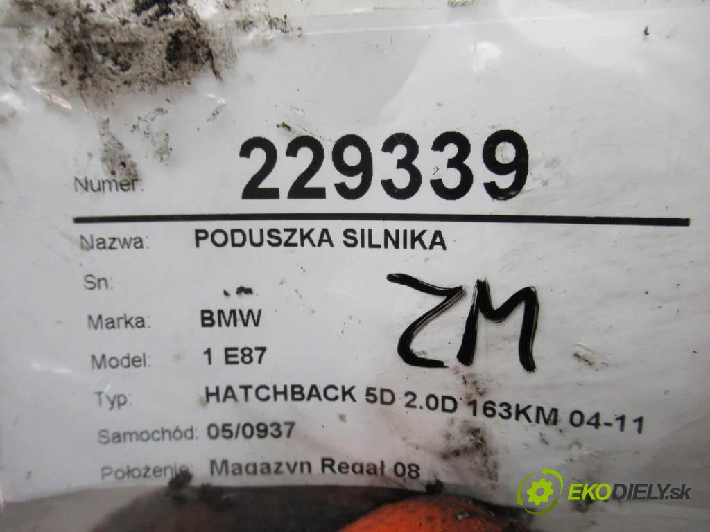 BMW 1 E87  2006 163KM HATCHBACK 5D 2.0D 163KM 04-11 2000 AirBag Motor 13981112 (Držiaky motora)