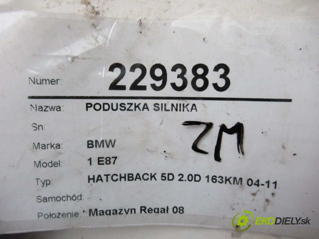 BMW 1 E87    HATCHBACK 5D 2.0D 163KM 04-11  AirBag motora 13981112 (Držáky motoru)