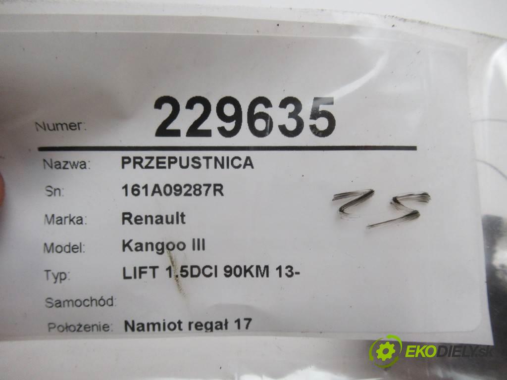 Renault Kangoo III    LIFT 1.5DCI 90KM 13-  Škrtiaca klapka 161A09287R (Škrtiace klapky)