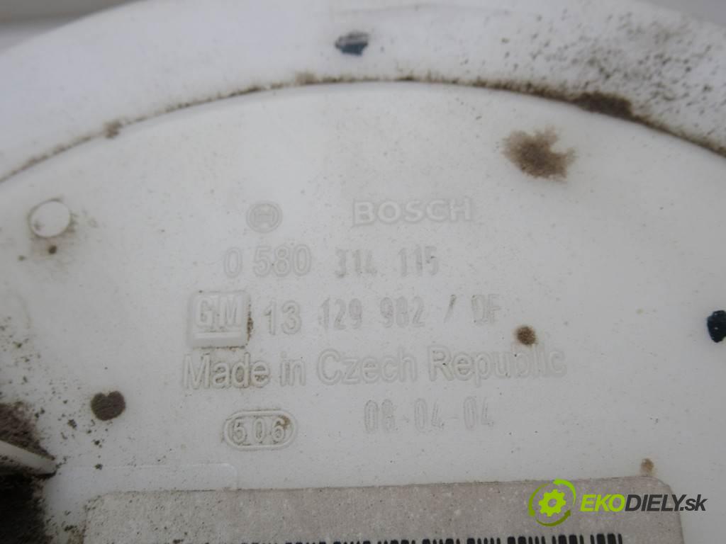 Opel Zafira B  2008  1.8B 140KM 05-14 1800 pumpa paliva vnitřní 0580314115 (Palivové pumpy, čerpadla)