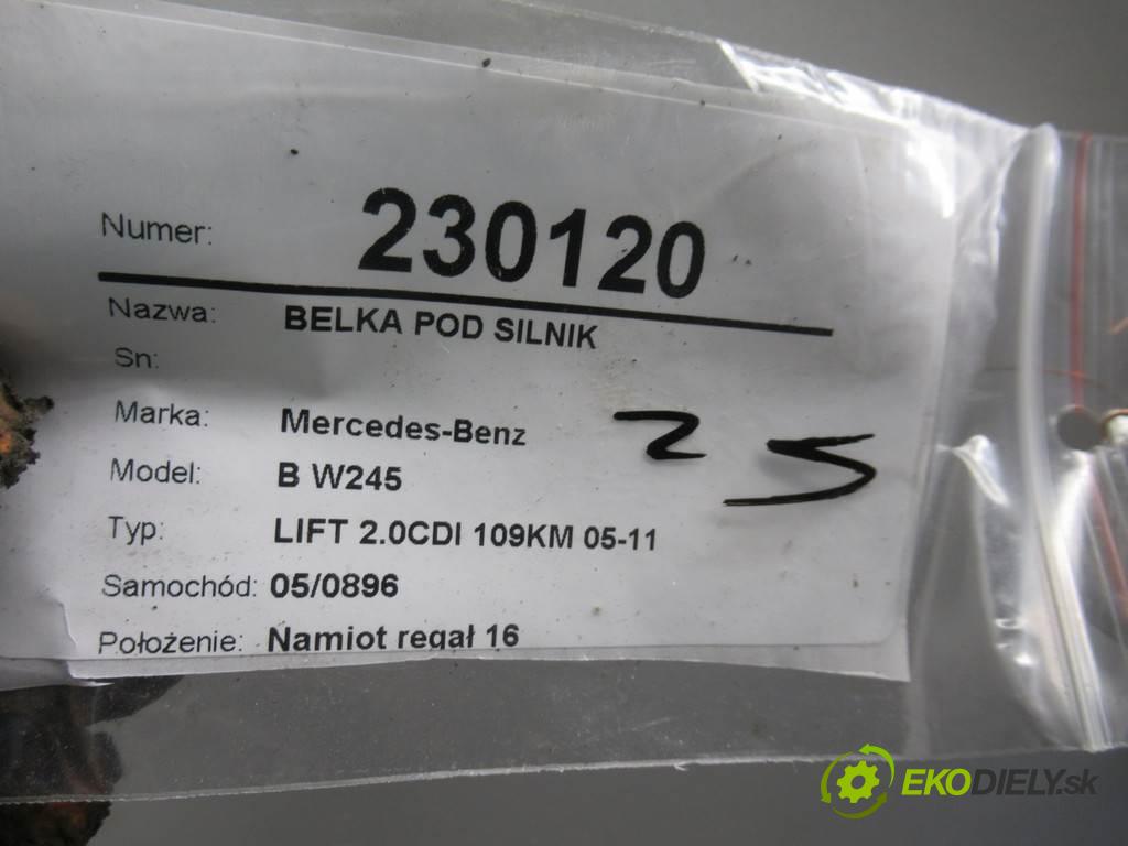 Mercedes-Benz B W245  2009  LIFT 2.0CDI 109KM 05-11 1991 Výstuha pod Motor  (Výstuhy predné)