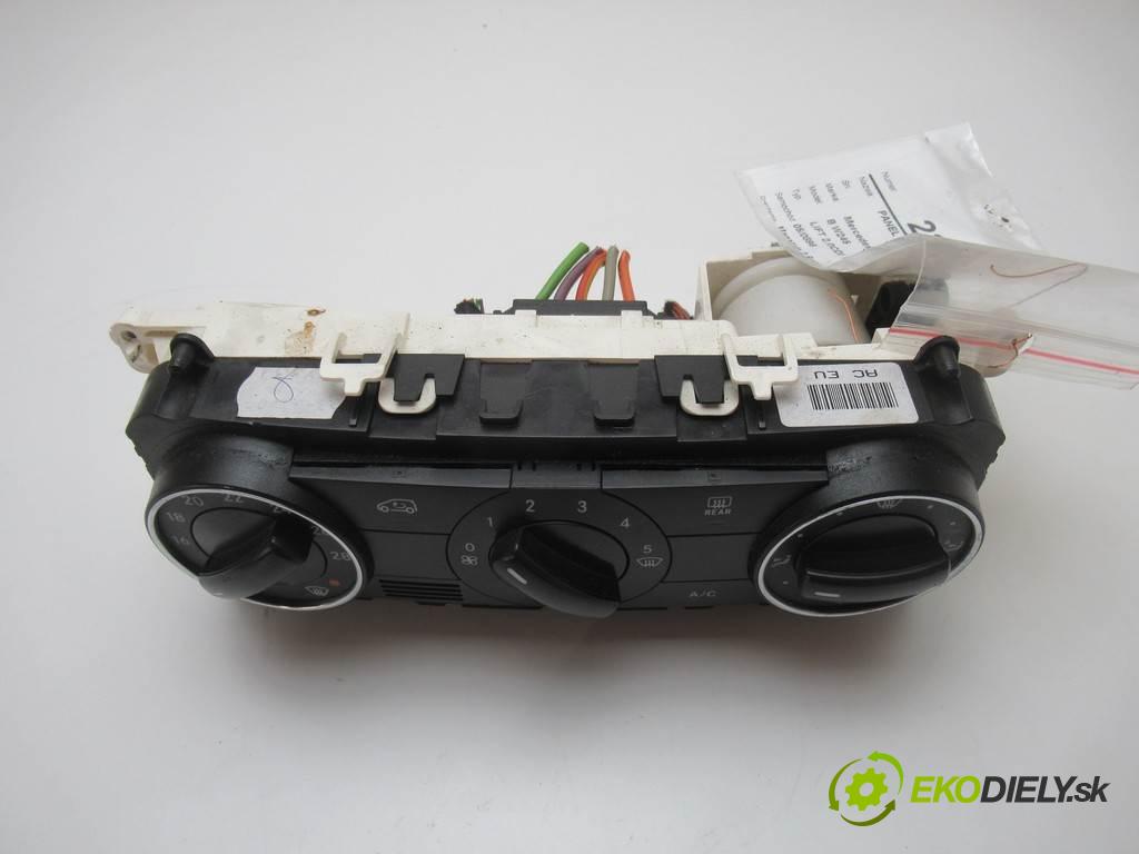 Mercedes-Benz B W245  2009  LIFT 2.0CDI 109KM 05-11 1991 Panel ovládania kúrenia A1698301985 (Prepínače, spínače, tlačidlá a ovládače kúrenia)