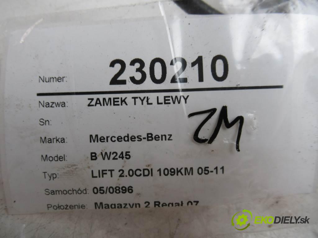 Mercedes-Benz B W245  2009  LIFT 2.0CDI 109KM 05-11 1991 zámok zad ľavy 1697302135
