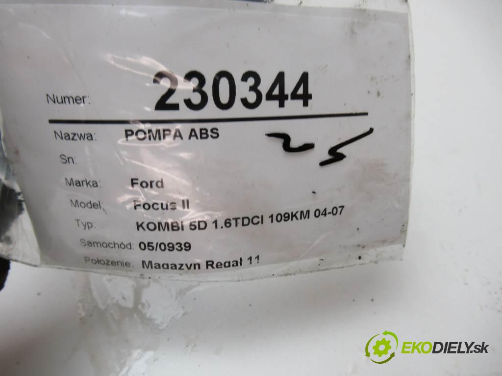 Ford Focus II  2005  KOMBI 5D 1.6TDCI 109KM 04-07 1600 pumpa ABS 8M51-2B373-AA (Pumpy brzdové)
