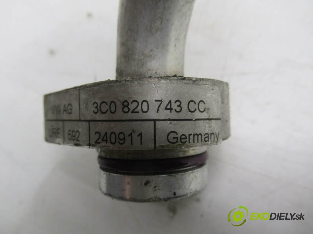 Volkswagen Passat B7  2012 103kw KOMBI 5D 2.0TDI 140KM 10-14 2000 rúrka klimatizácie 3C0820743CC (Rúrky klimatizácie)