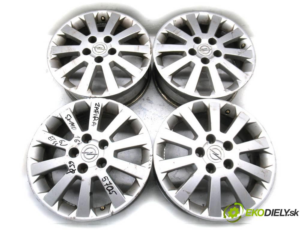 Opel Zafira    16 6J 5X110 ET44  disky hliníkové - 16  (Hliníkové)