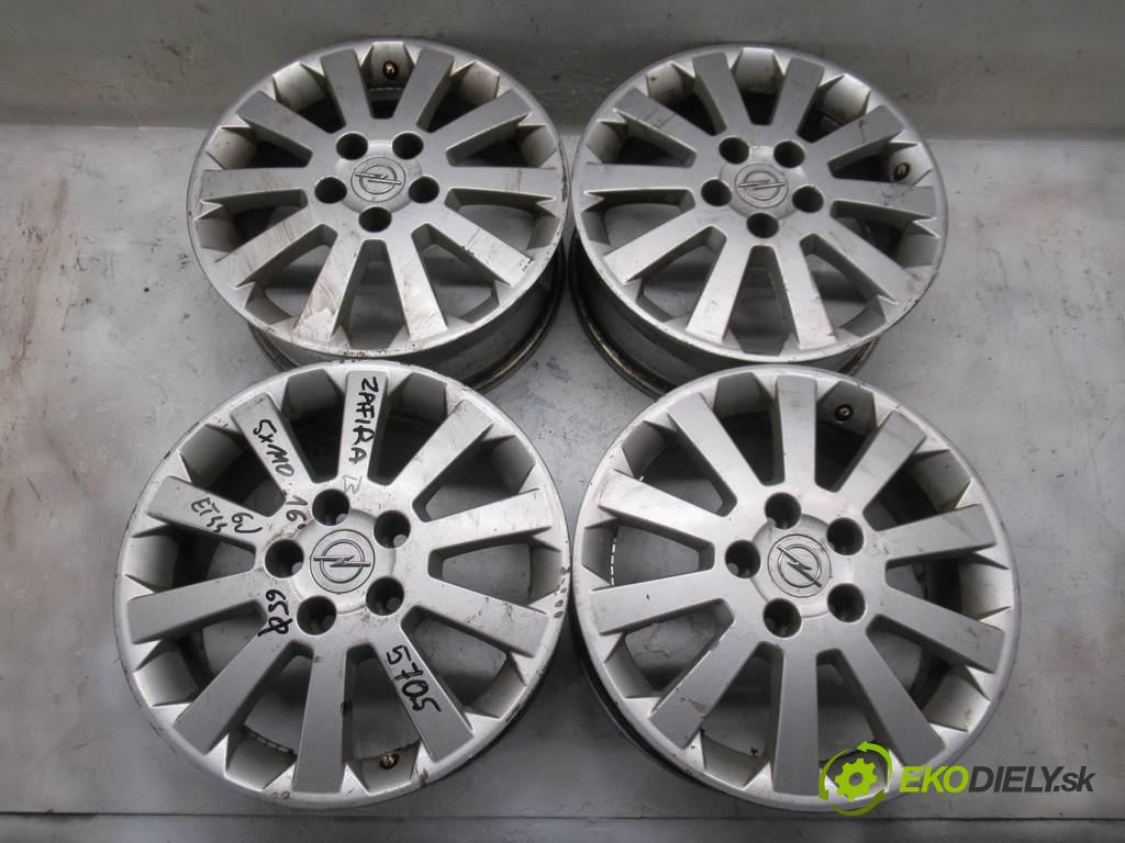 Opel Zafira    16 6J 5X110 ET44  disky hliníkové - 16  (Hliníkové)