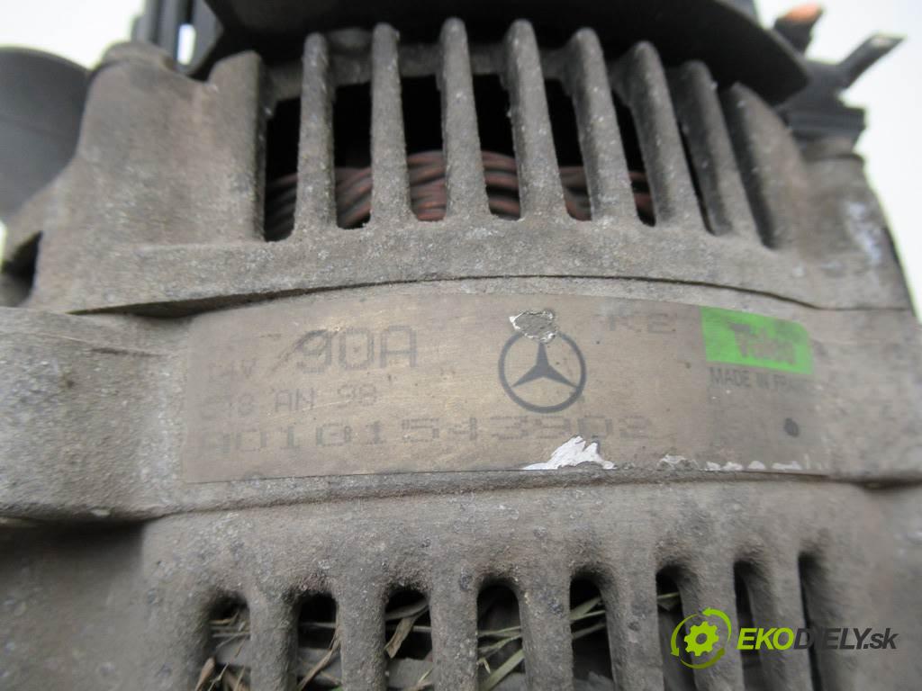 Mercedes-Benz W168  1999 75 kw 1.6B 102KM 97-04 1600 Alternátor A0101543902 (Alternátory)