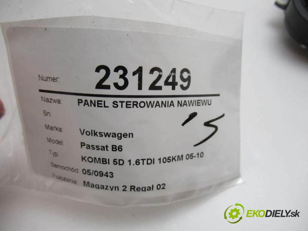 Volkswagen Passat B6  2010  KOMBI 5D 1.6TDI 105KM 05-10 1600 Panel ovládania kúrenia 5K0907044BS (Prepínače, spínače, tlačidlá a ovládače kúrenia)