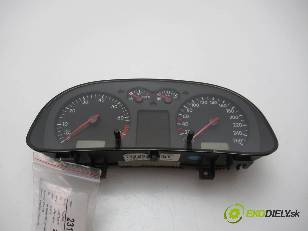 Volkswagen Golf IV  1998 74 kw HATCHBACK 3D 1.6B 100KM 97-03 1600 Prístrojovka 1J0919881B (Prístrojové dosky, displeje)