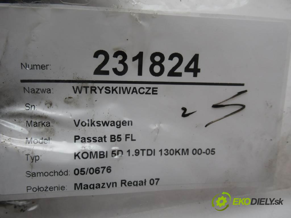 Volkswagen Passat B5 FL  2002  KOMBI 5D 1.9TDI 130KM 00-05 1900 Vstrekovacie ventily 038130073AR (Vstrekovacie ventily)