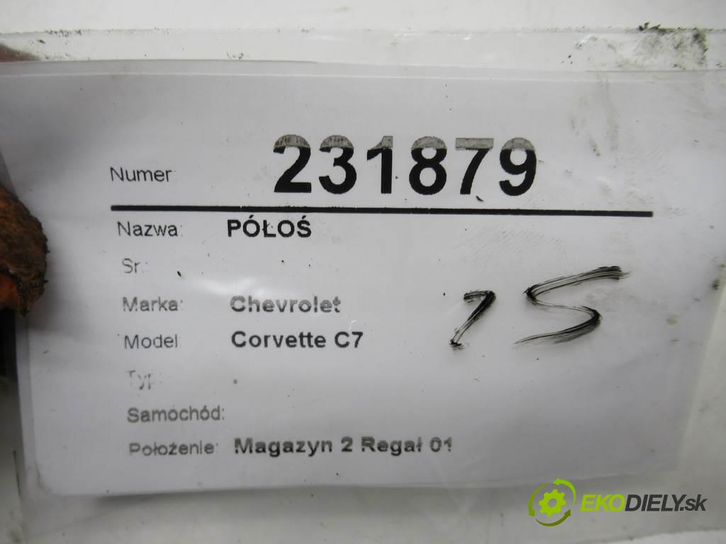 Chevrolet Corvette C7    .  Poloos ľavá strana  (Poloosy)