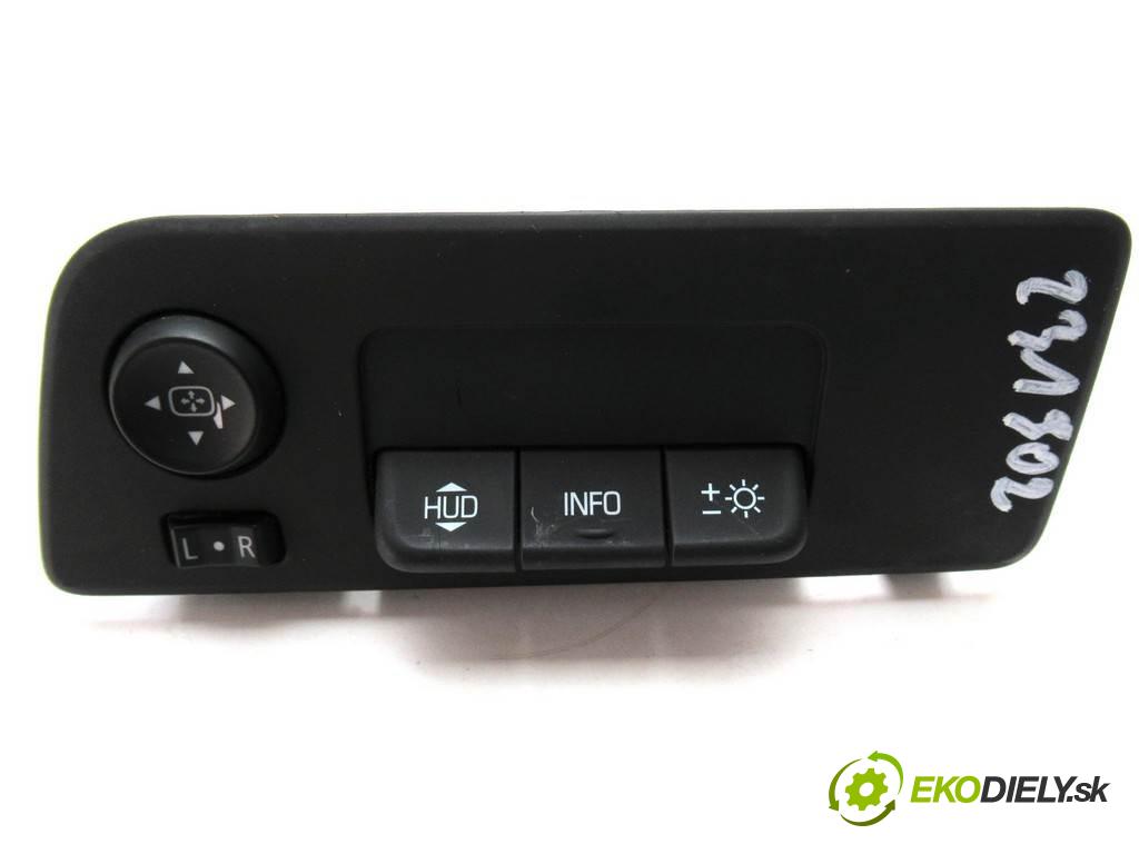 Chevrolet Corvette C7    .  Panel ovládania spätných zrkadiel 83482