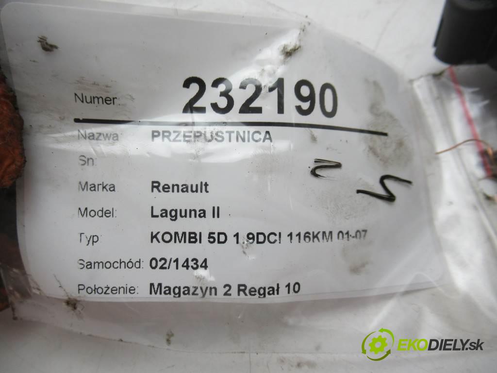 Renault Laguna II  2002 88 kw KOMBI 5D 1.9DCI 116KM 01-07 1900 Škrtiaca klapka  (Škrtiace klapky)